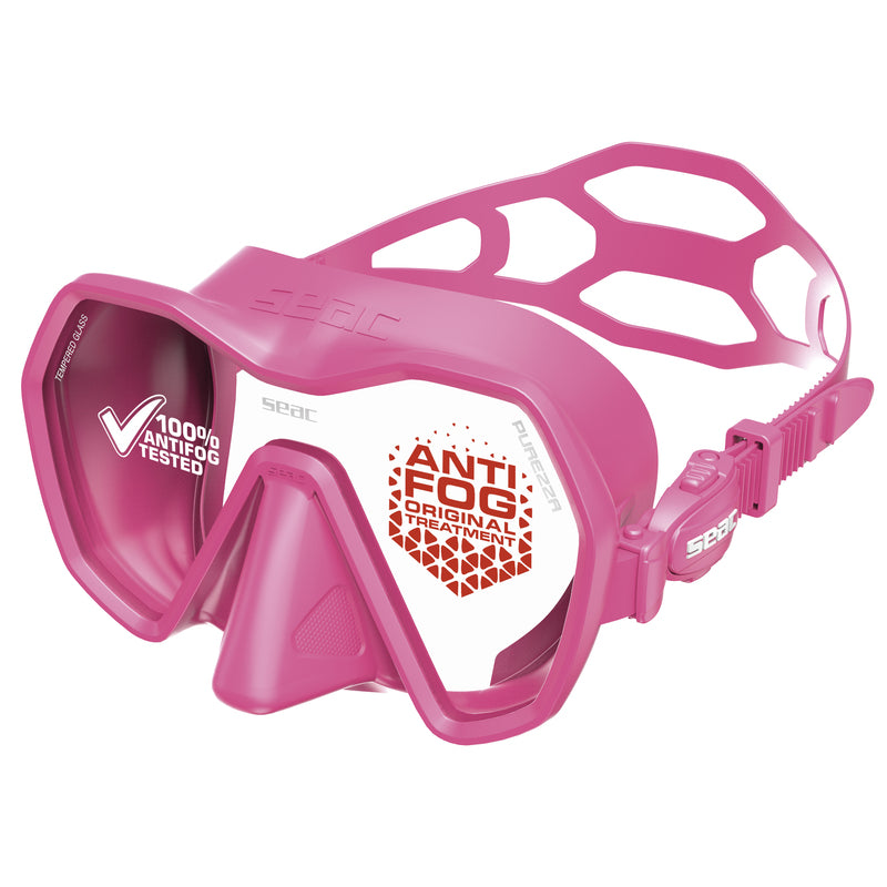 SEAC Mask & Snorkelset (Purezza + Reverse Dry)
