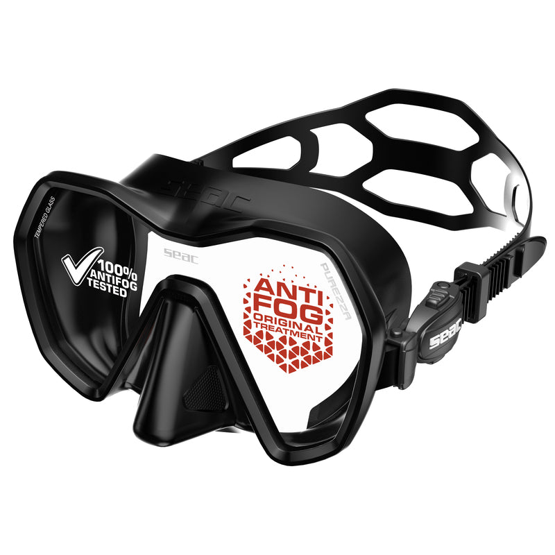 SEAC Mask & Snorkelset (Purezza + Reverse Dry)