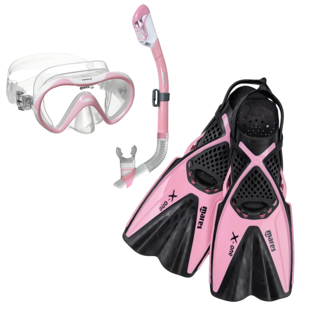 Mares Snorkelpaket (X-One + Vento Dry)
