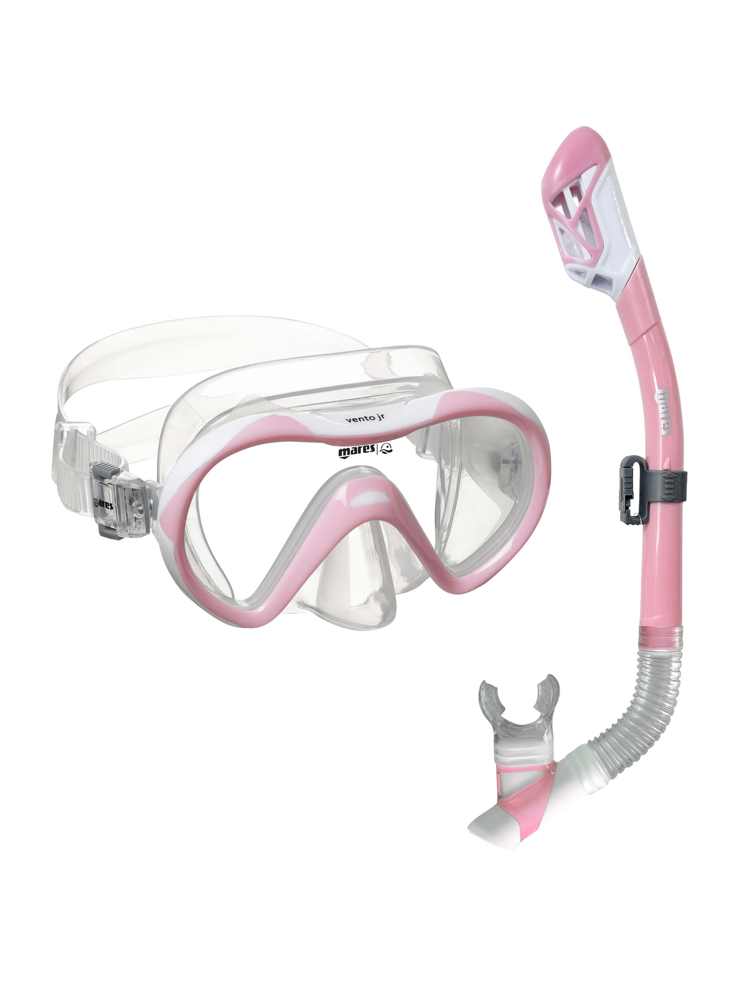 Mares Vento Dry -snorkkelisetti (noin 8–14-vuotiaille)