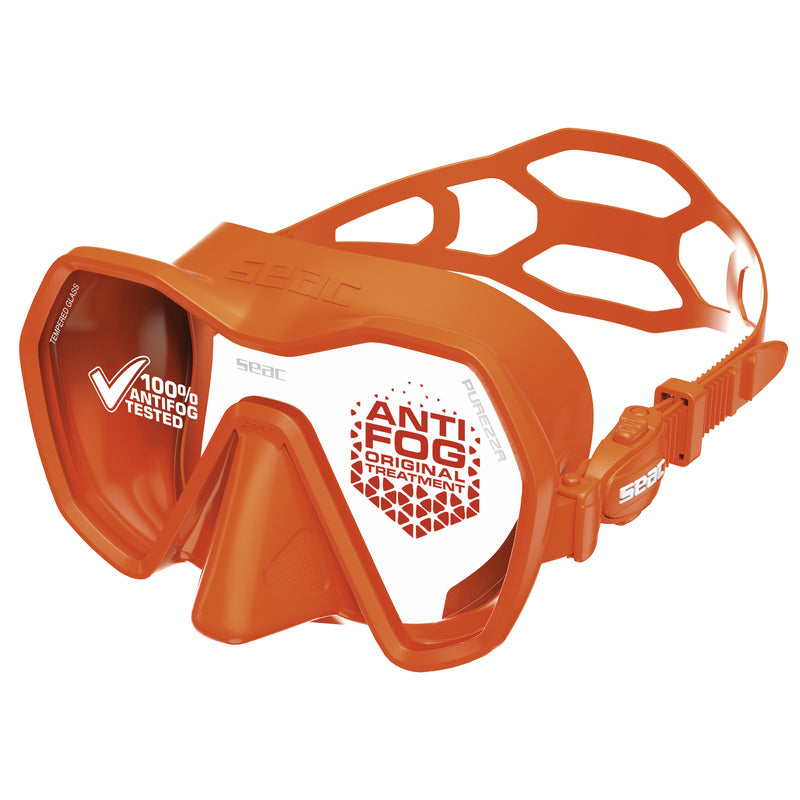 SEAC Mask & Snorkelset (Purezza + Reverse Dry)